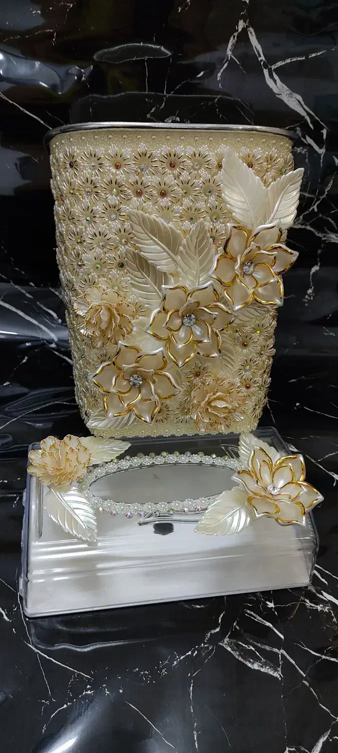 سطل و جا دستمال کاغذی|صنایع دستی و سایر لوازم تزئینی|جهرم, |دیوار