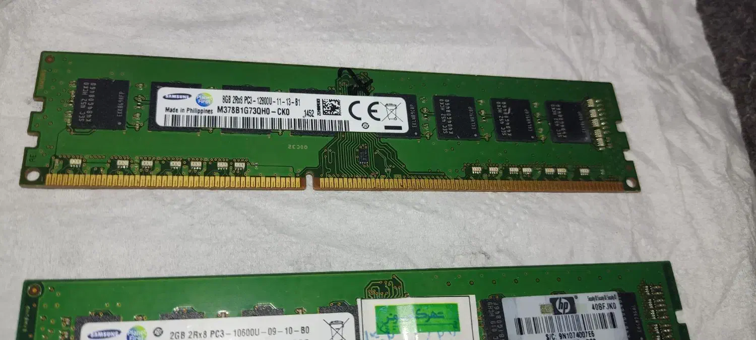 سه عدد رم کامپیوتر ddr3|قطعات و لوازم جانبی رایانه|شیراز, بازار|دیوار