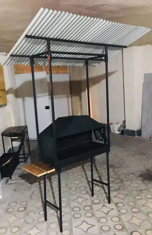 منقل مسقف فول آپشن|اجاق گاز و لوازم برقی پخت‌وپز|رشت, خبرنگار|دیوار