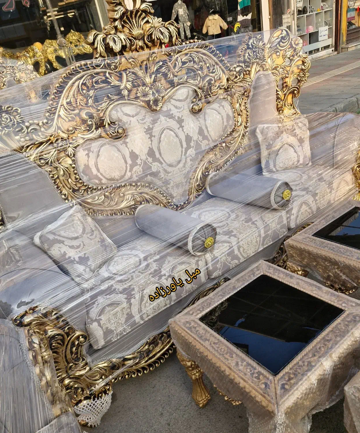 مبل سلطنتی مدل sh ey po ri|مبلمان خانگی و میز عسلی|ارومیه, |دیوار