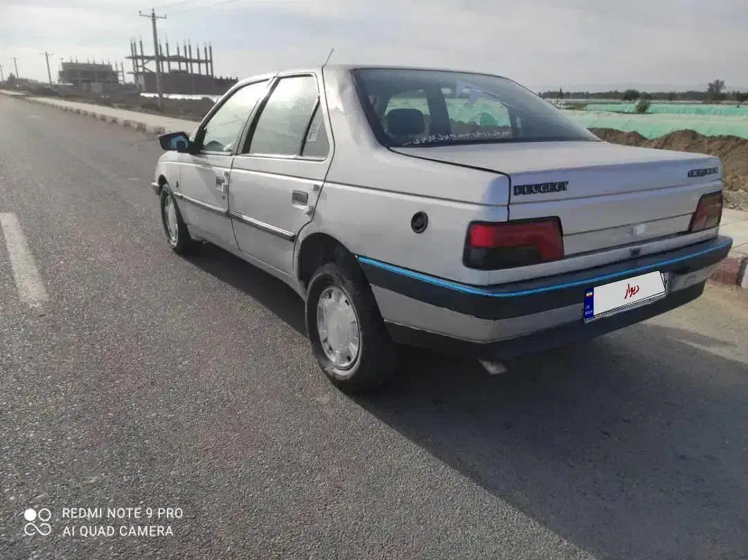 باسلام پژو405مدل1388بدون رنگ تک برگ سند|خودرو سواری و وانت|جیرفت, |دیوار