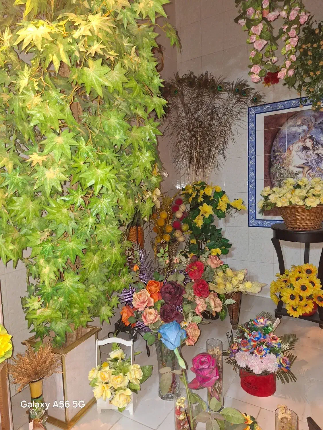 گل و درختچه مصنوعی|گل مصنوعی|اهواز, نادری|دیوار