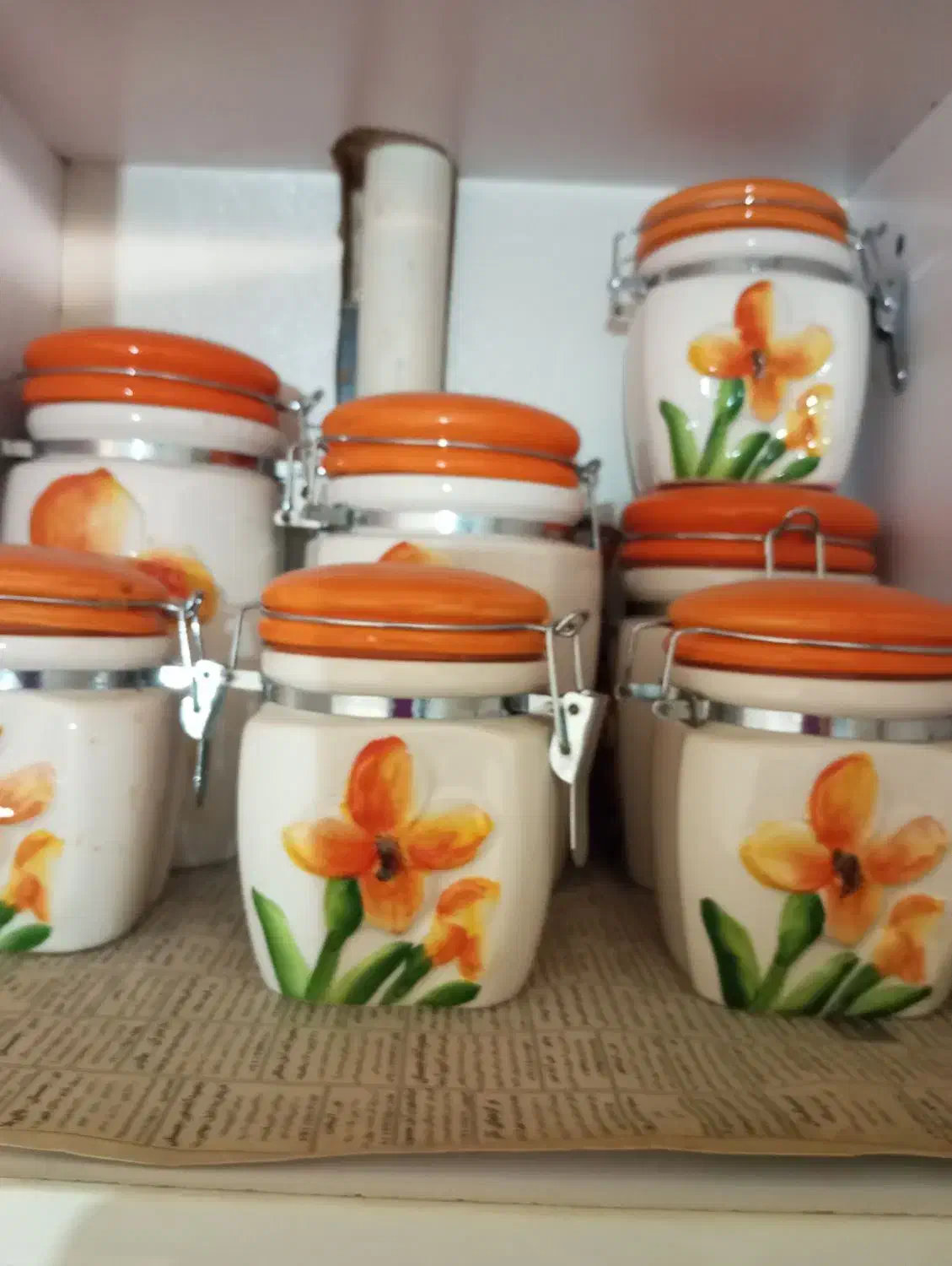 پاسماوری چینی ۷تیکه|ظروف نگهدارنده، پلاستیکی، یک‌بارمصرف|کوهدشت, |دیوار