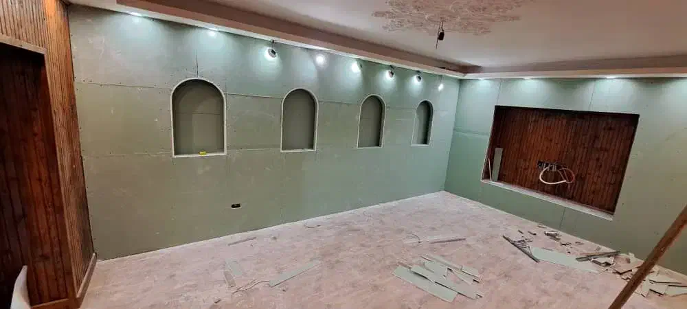 کناف تایل آسمان مجازی سقف کشسان|خدمات پیشه و مهارت|قائم‌شهر, |دیوار