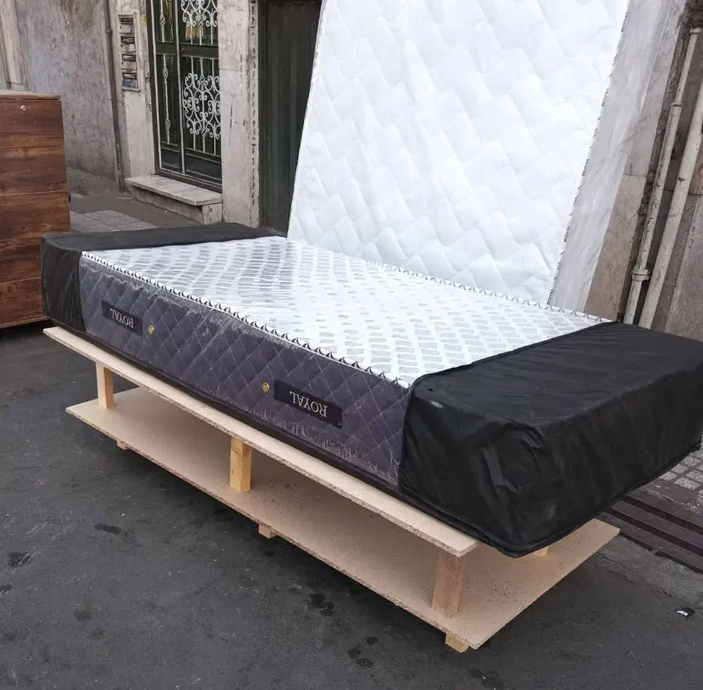 تشک رویال تک نفره و دونفره/ کفی تخت نوپان شرکتی|تخت و سرویس خواب|تهران, شمشیری|دیوار