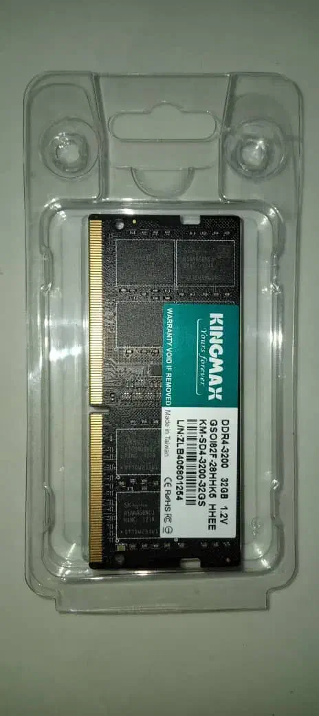 KINGMAX ddr4 32GB 3200MHz رم لپ تاپ|قطعات و لوازم جانبی رایانه|تهران, اکباتان|دیوار