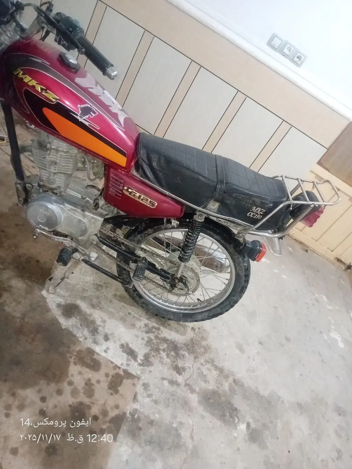 موتور سیکلت 125|موتورسیکلت|بندرعباس, |دیوار