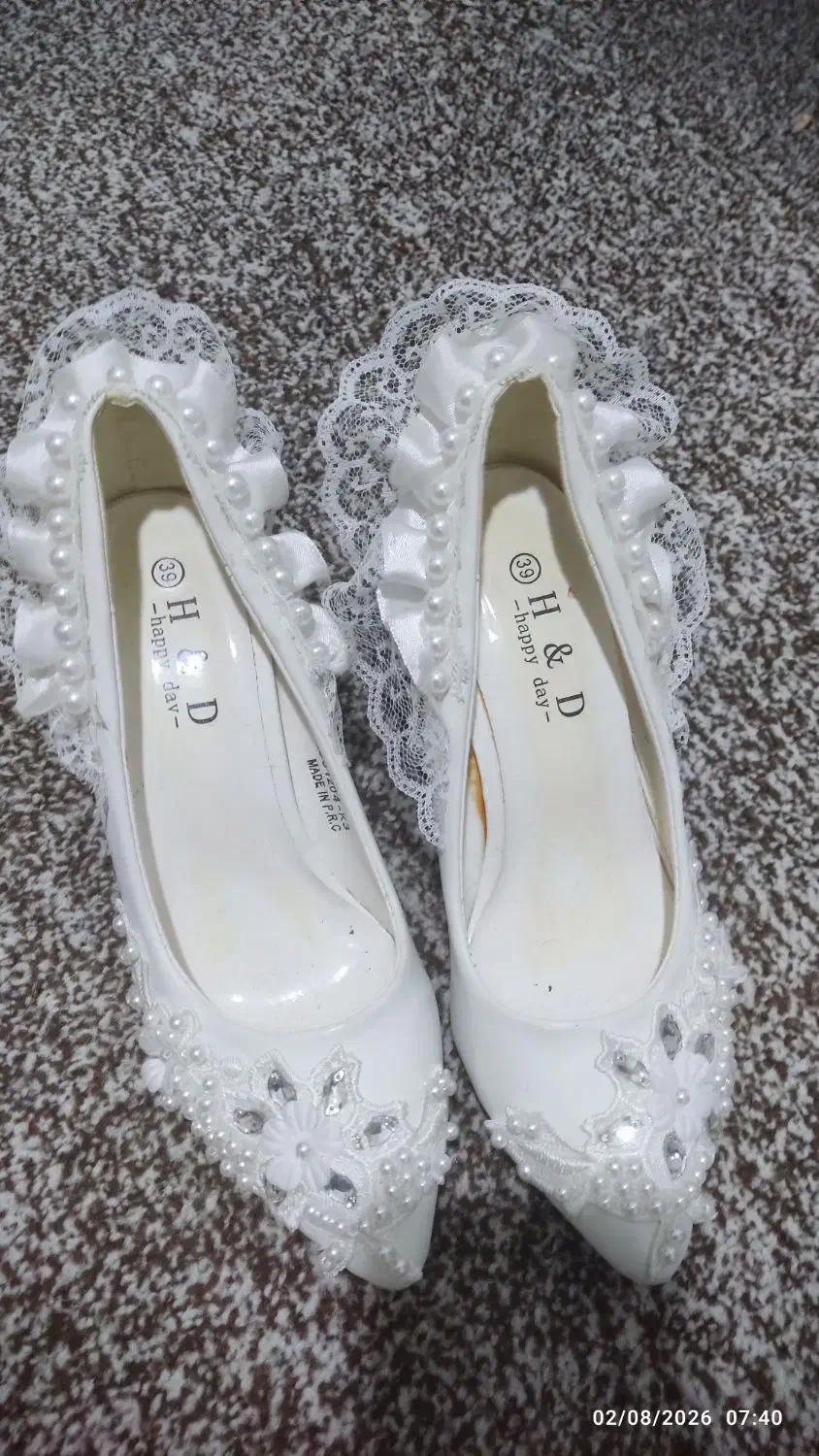 کفش عروس|کیف، کفش، کمربند|مشهد, خرمشهر|دیوار