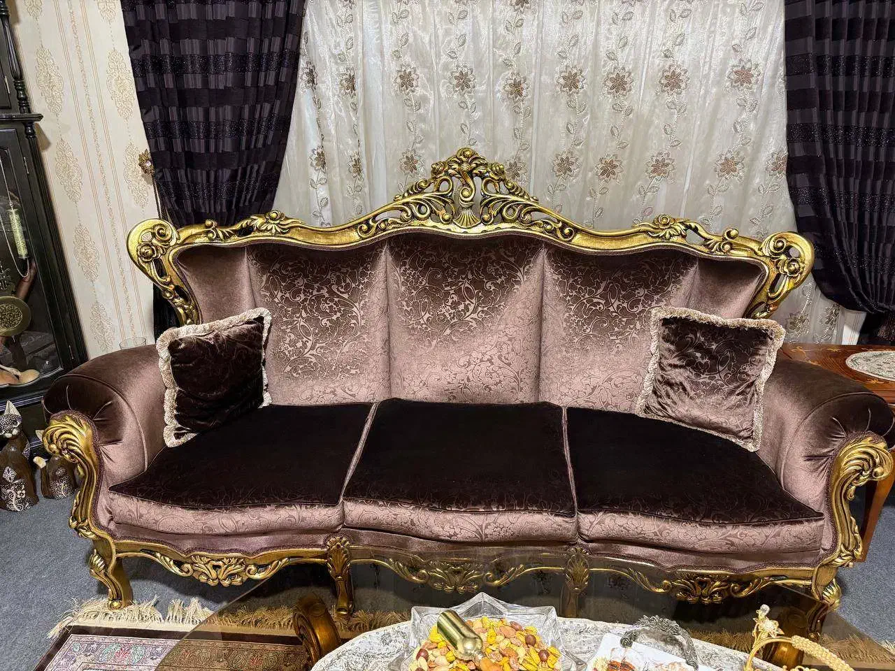 فروش مبل ۹ نفره|مبلمان خانگی و میز عسلی|گنبد کاووس, |دیوار