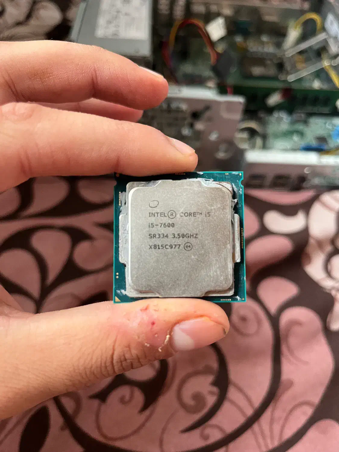 Cpu intel core i5 7600 3.50 ghz|قطعات و لوازم جانبی رایانه|رشت, گلسار|دیوار