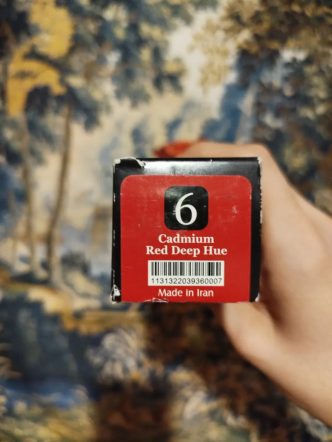 رنگ روغن وستا مدل Cadmium Red Deep Hue 6|لوازم التحریر|نور, |دیوار