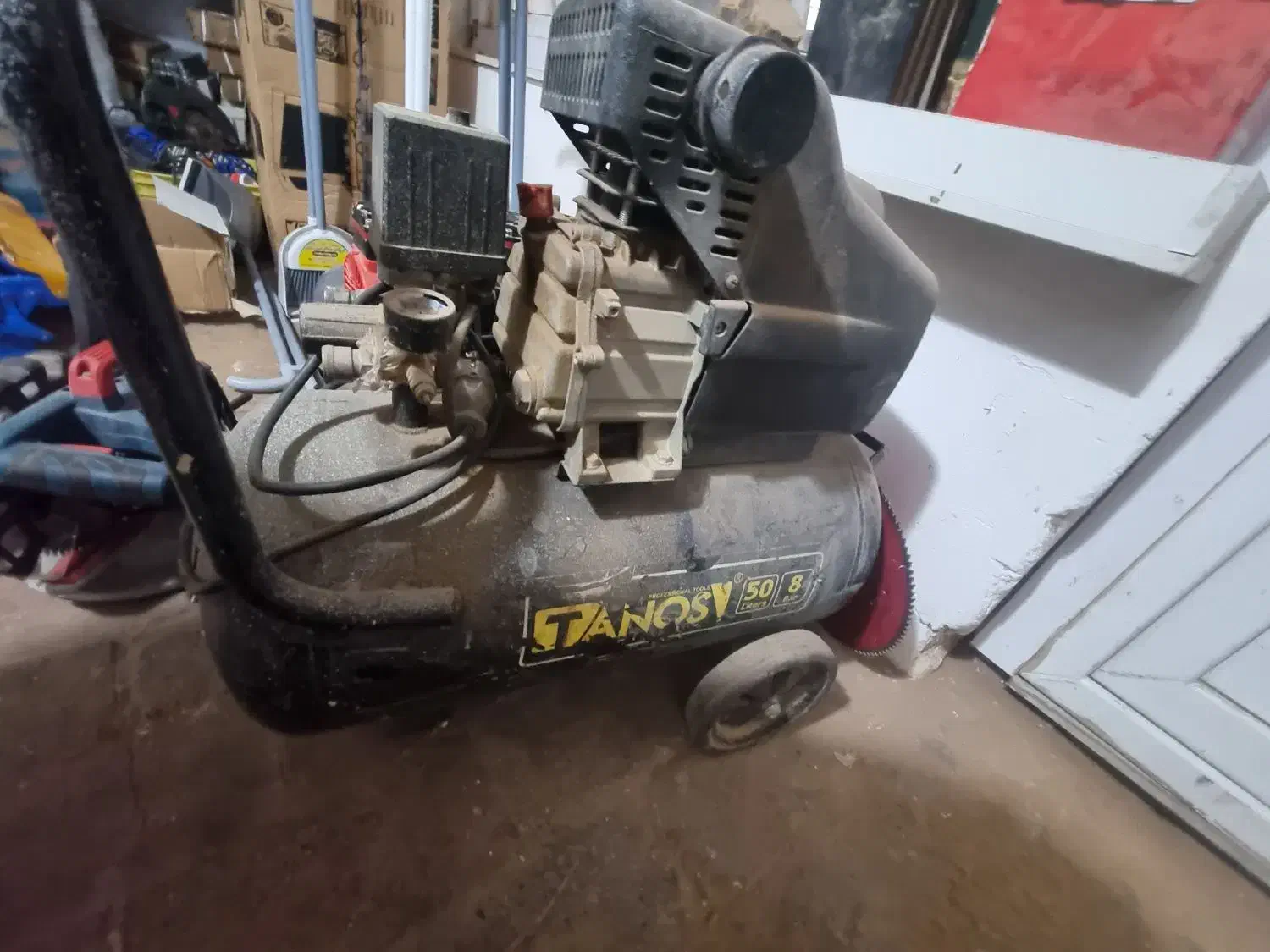 پمپ باد ۱۰۰ لیتری|ماشینآلات صنعتی|گرگان, |دیوار