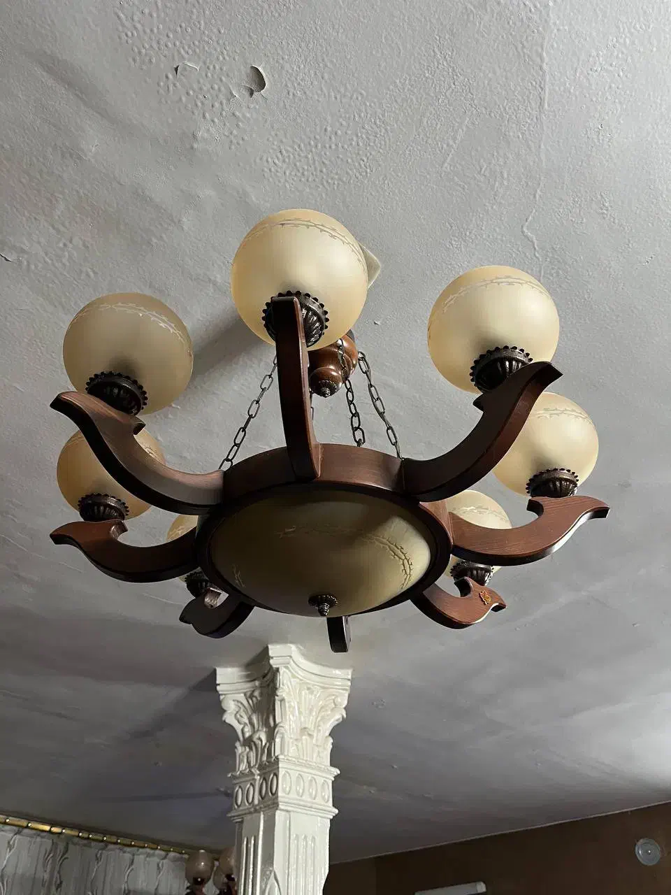 لوستر|لوستر و چراغ آویز|شاهینشهر, فیض|دیوار