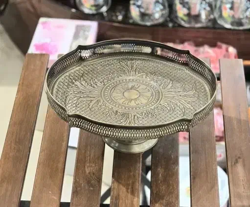 شیرینی خوری آنتیک پیوتر  نو مناسب کادویی با جعبه|ظروف سرو و پذیرایی|مشهد, خواجه ربیع|دیوار