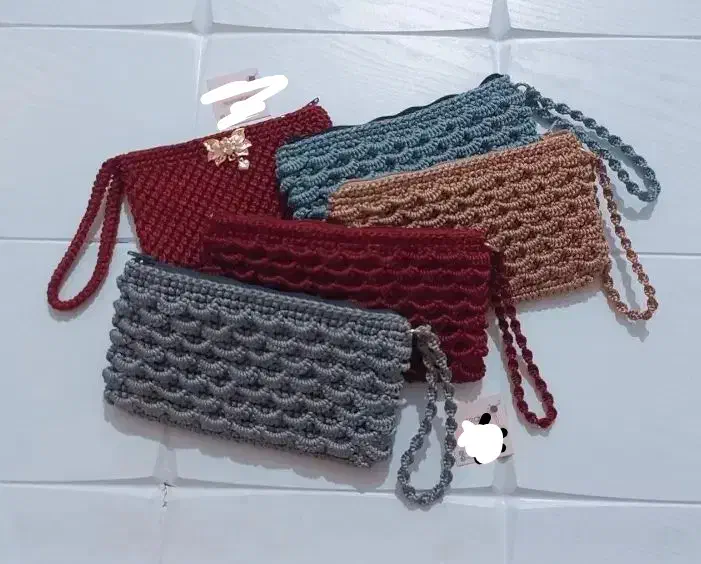 کیف پول مکرومه|کیف، کفش، کمربند|سنندج, |دیوار