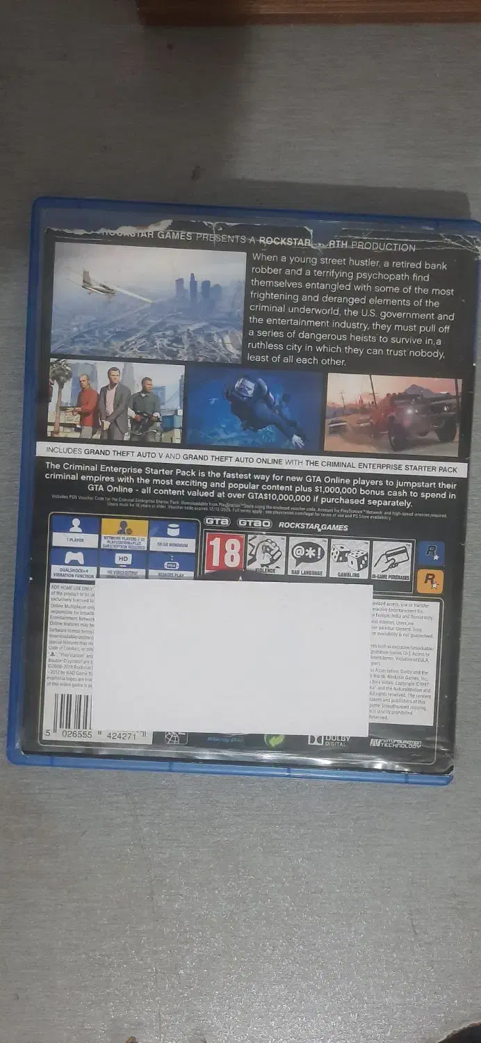 بازی gta v ps4|کنسول، بازی ویدئویی و آنلاین|گرمدره, |دیوار