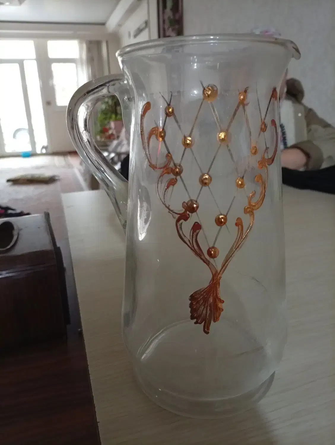 قندان گل سرخی،پارچ و لیوان،بشقاب پیرکس|ظروف سرو و پذیرایی|خمینی‌شهر, |دیوار