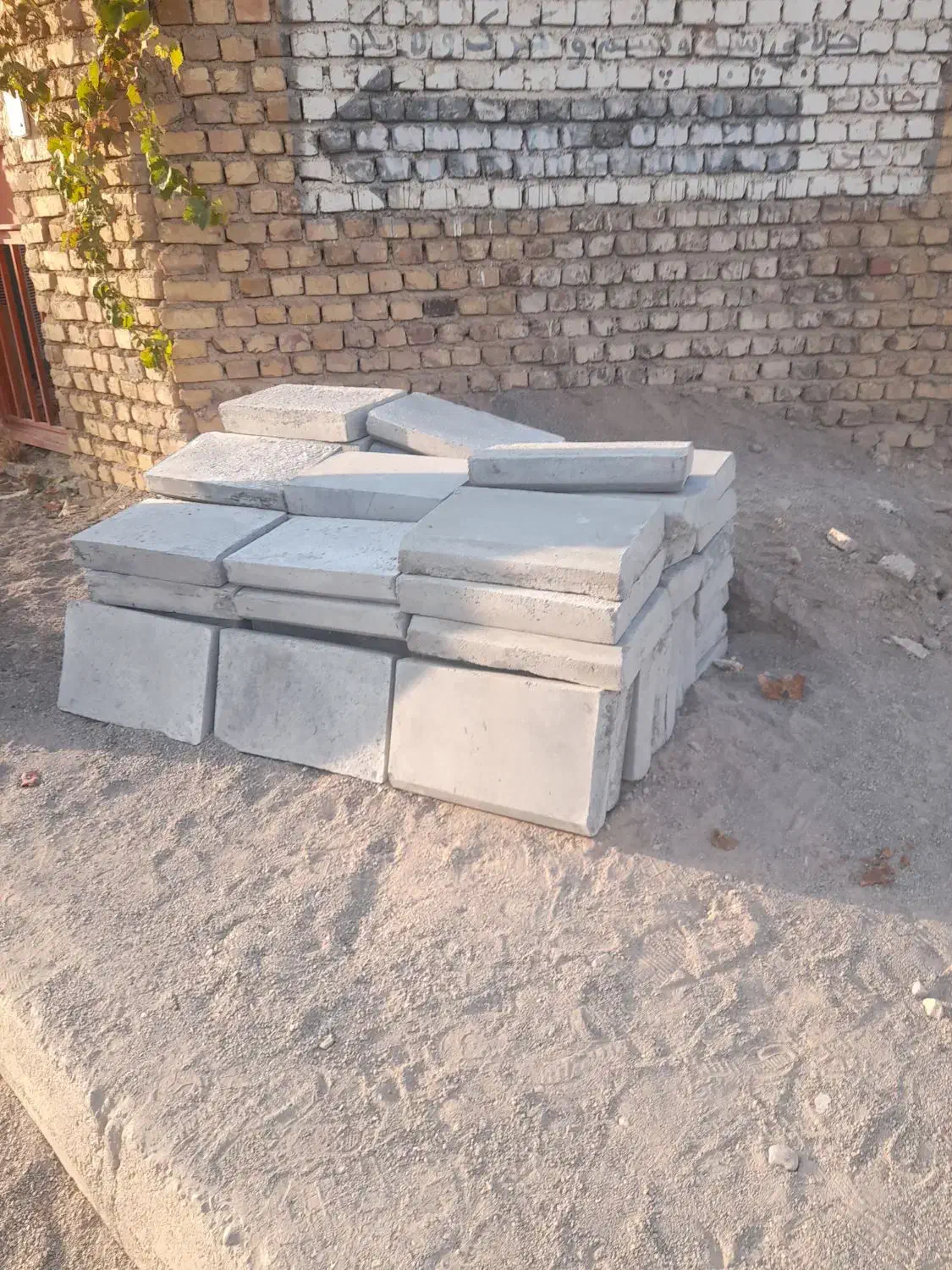 جدول بتنی ۵۰*۵۰*۱۰|مصالح و تجهیزات ساختمان|مهدی شهر, |دیوار