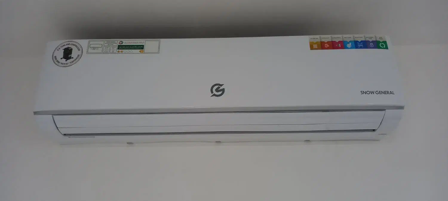 کولر SNOWGENERAL 32 هزار متور بزرگ پنل داخلی  بزرگ|کولر گازی و فنکوئل|جم, |دیوار