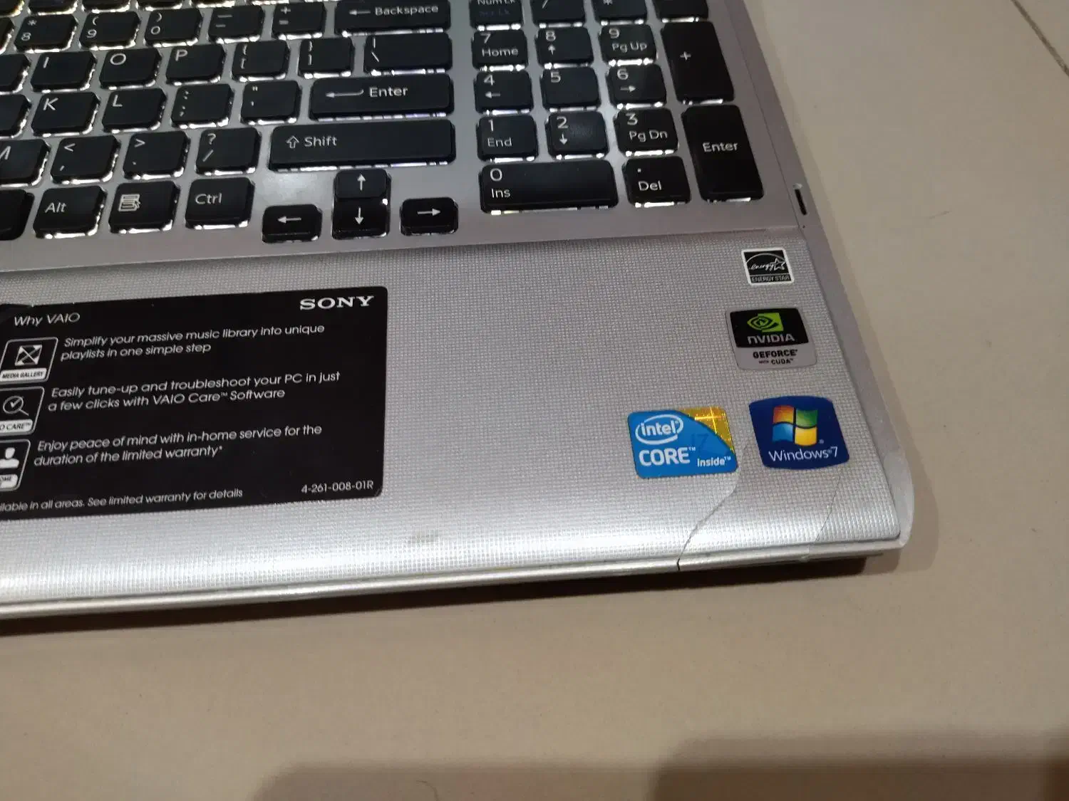 فروش و معاوضه لپ تاپ ۱۶ اینچ Sony vaio core i7|رایانه همراه|ساری, |دیوار