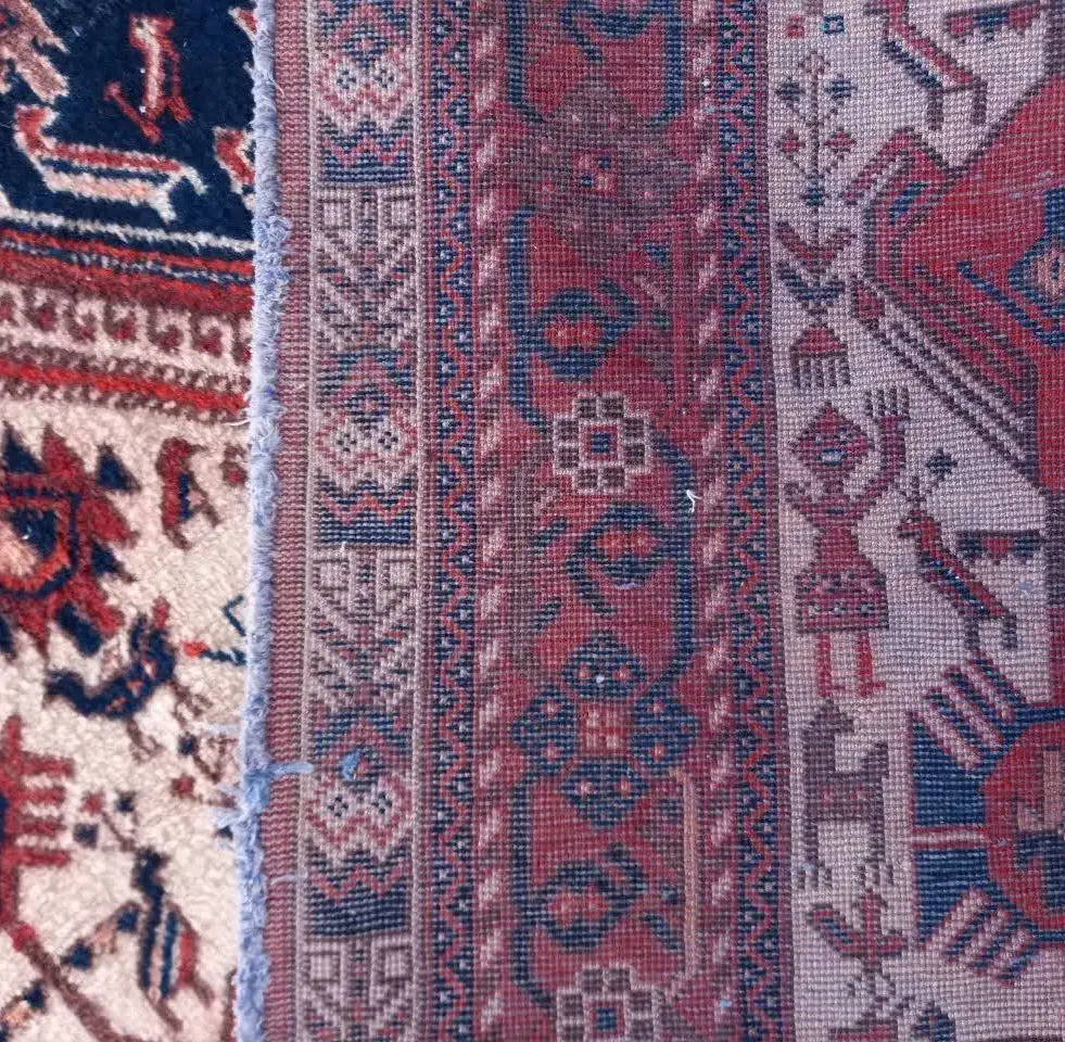 فرش دستباف آنتیک افشار پاریز سیرجان|فرش|کرمان, |دیوار