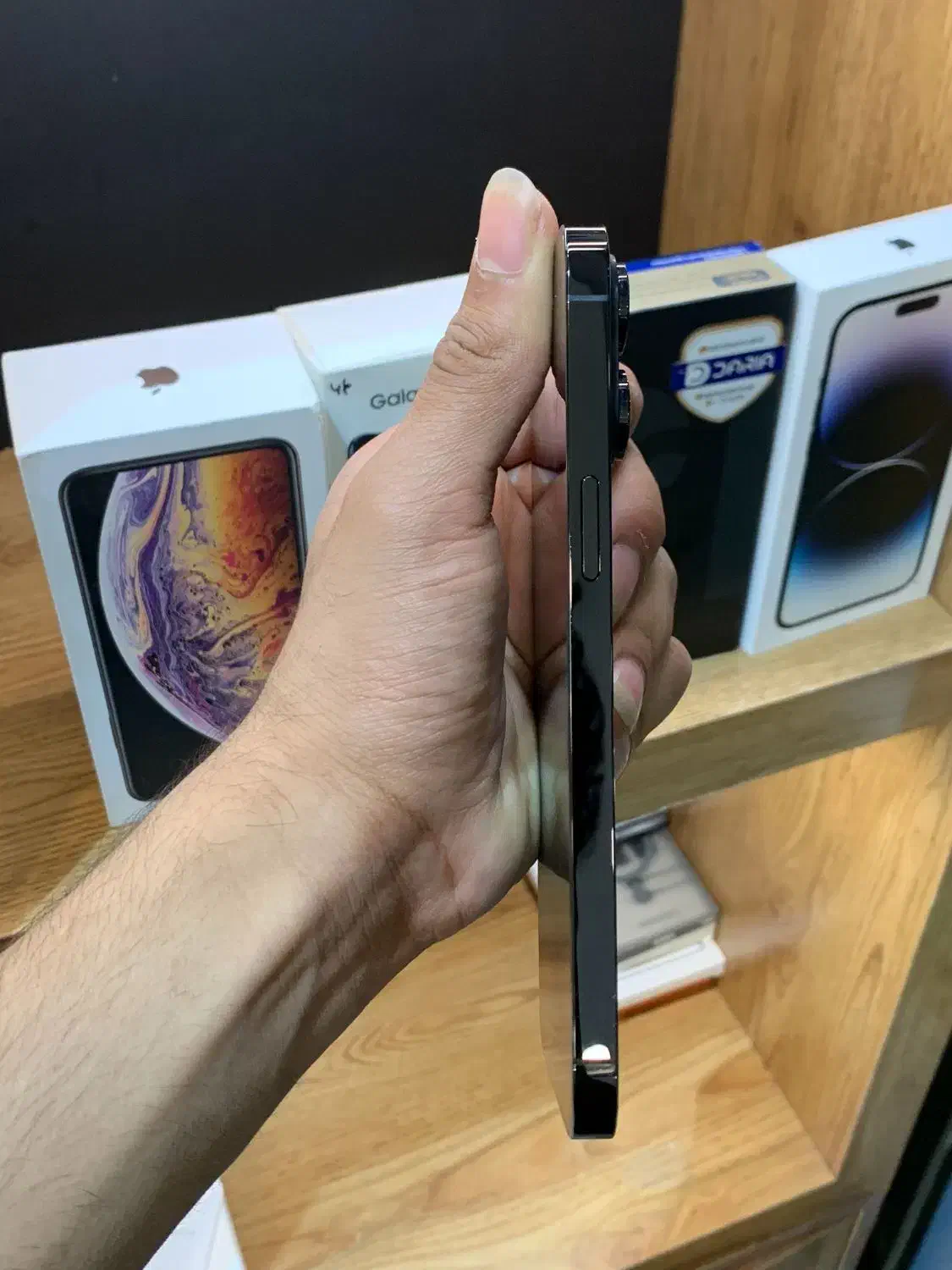 iphone 14 pro max حافظه ۲۵۶ باتری ۸۵ با ریجستر|موبایل|مشهد, احمدآباد|دیوار