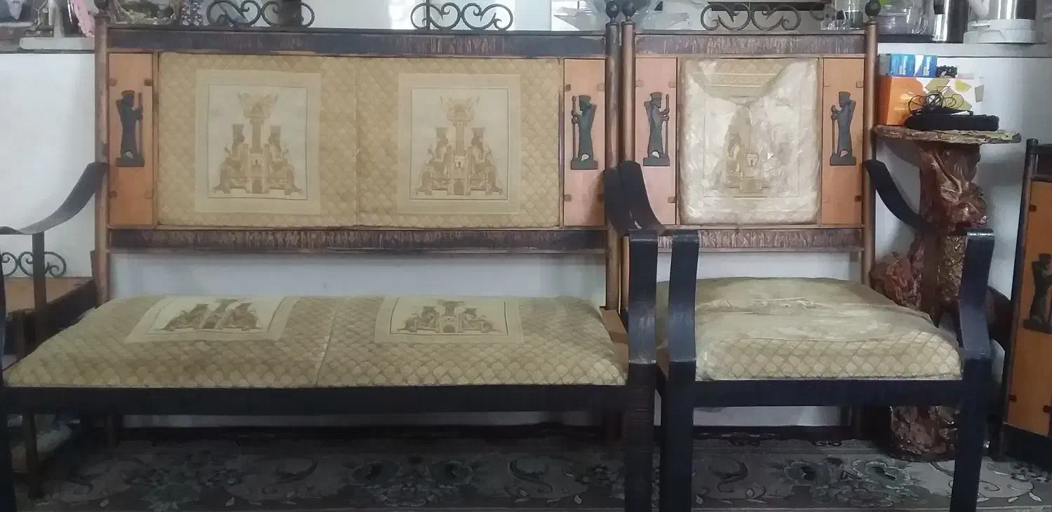 مبل هخامنشی|مبلمان خانگی و میز عسلی|رفسنجان, |دیوار