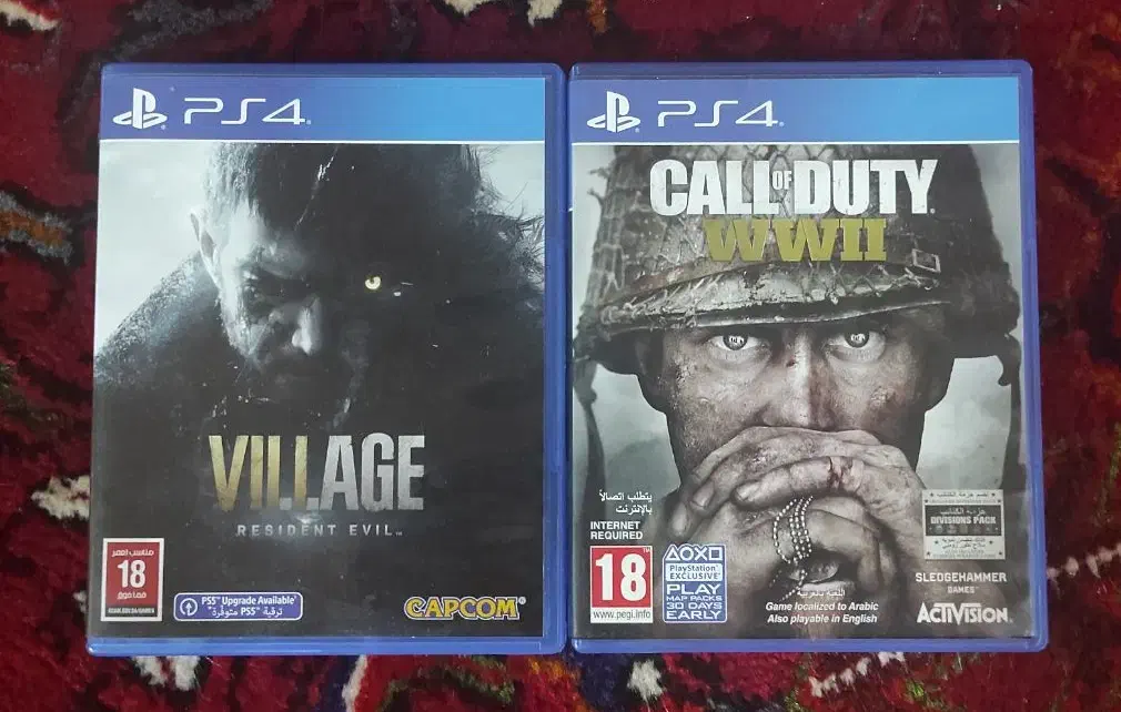 دو عدد دیسک بازی جذاب برای PS4 و PS5|کنسول، بازی ویدئویی و آنلاین|تبریز, |دیوار