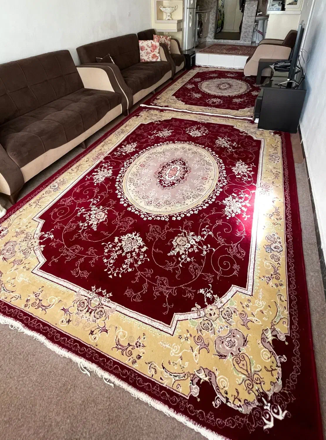 ۴ عدد فرش شش متری|فرش|مشگین شهر, |دیوار