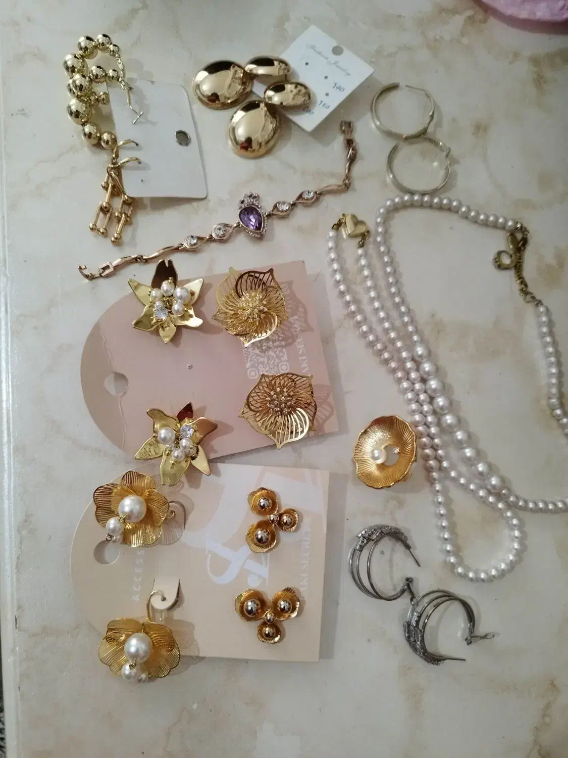 گوشواره های رنگ ثابت فشن دانتل|بدلیجات|کرج, باغستان|دیوار