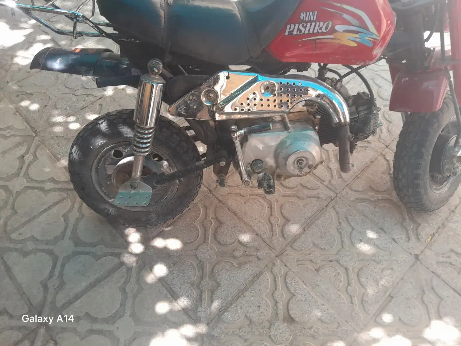 مینی موتور کوچک 50 سی سی تمیز|موتورسیکلت|شیراز, شهرک والفجر|دیوار