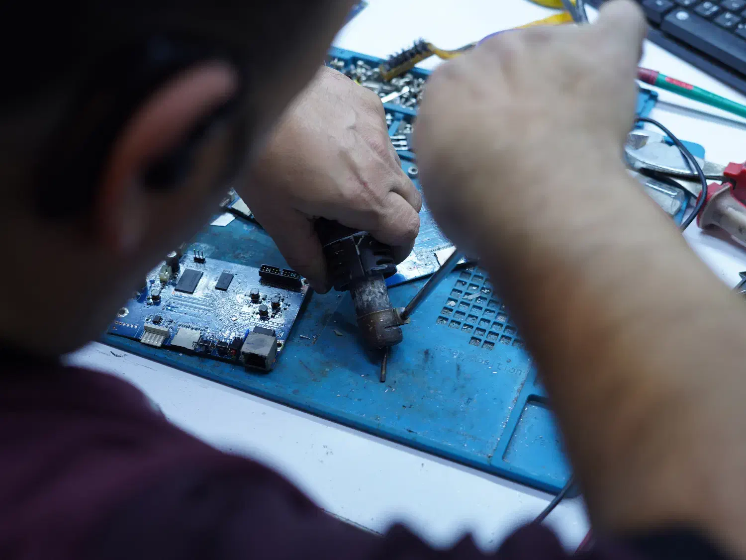 تعمیر هشبرد تضمینی ماینر و پاور m20 m61 انت ماینر|خدمات رایانهای و موبایل|همدان, |دیوار