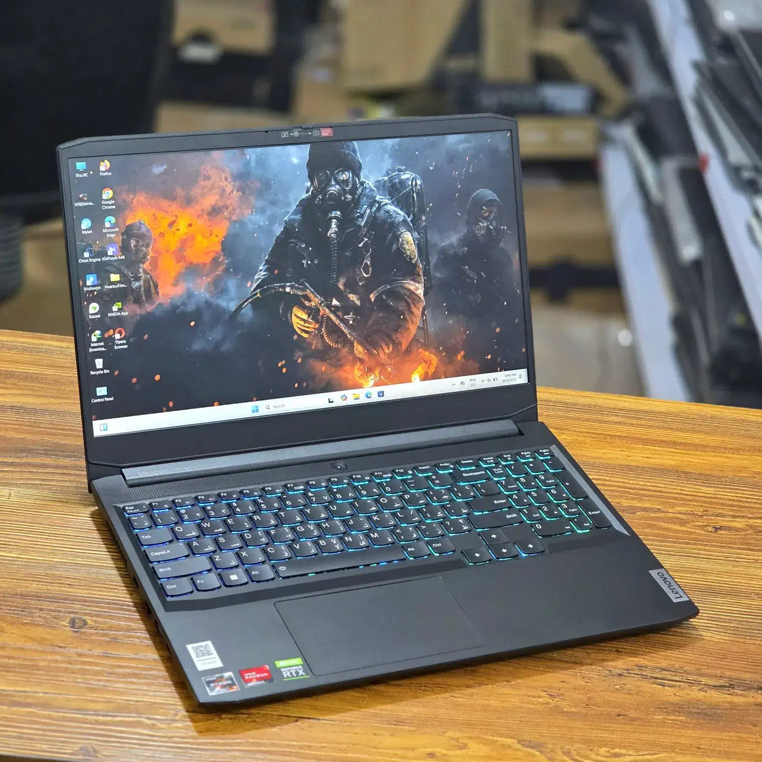 لپتاپ لنوو Lenovo Gaming 3 گرافیک RTX3060|رایانه همراه|شیراز, ملاصدرا|دیوار