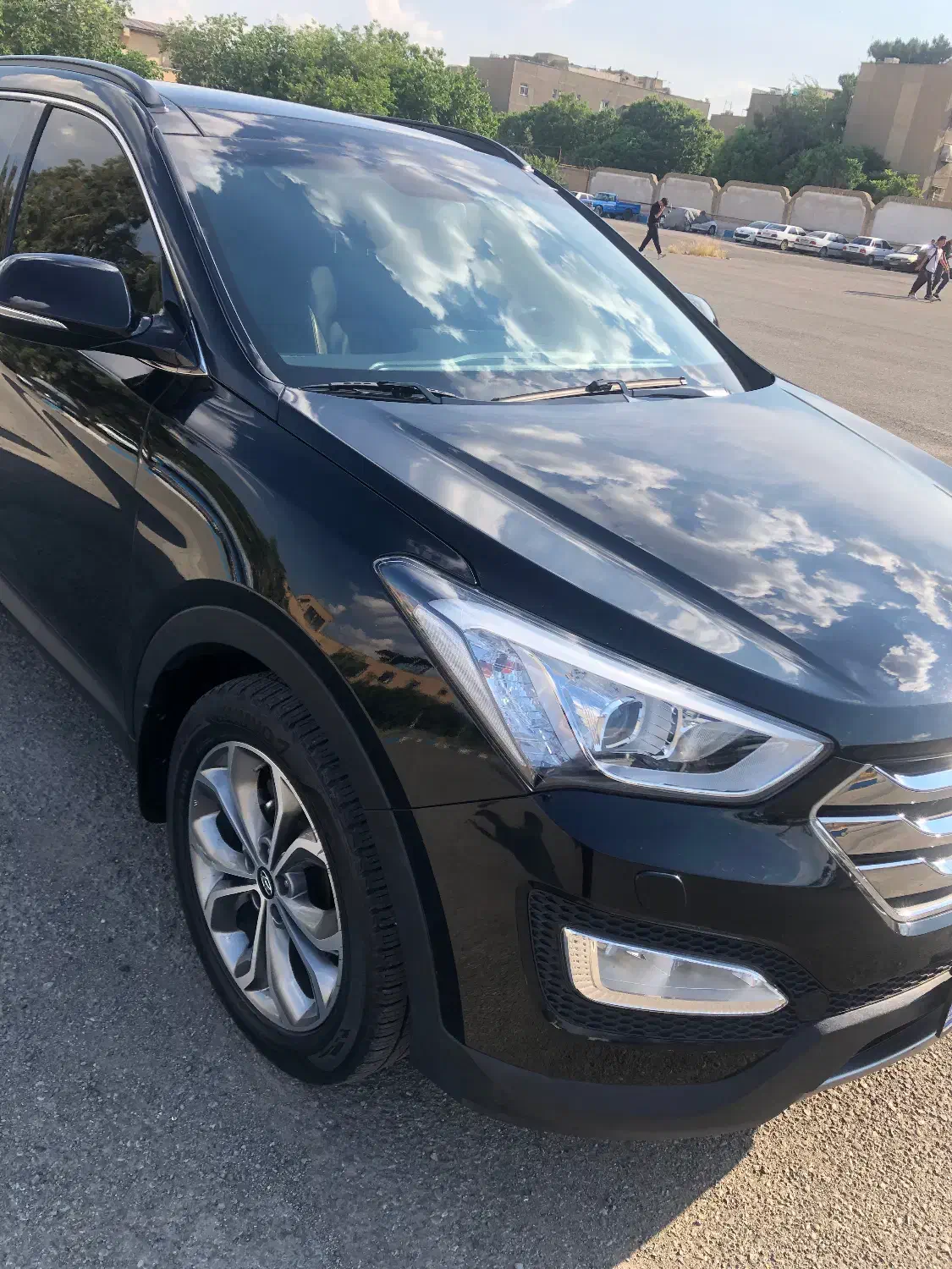 سانتافه 2014 فول داخل مشکی|خودرو سواری و وانت|تهران, سوهانک|دیوار