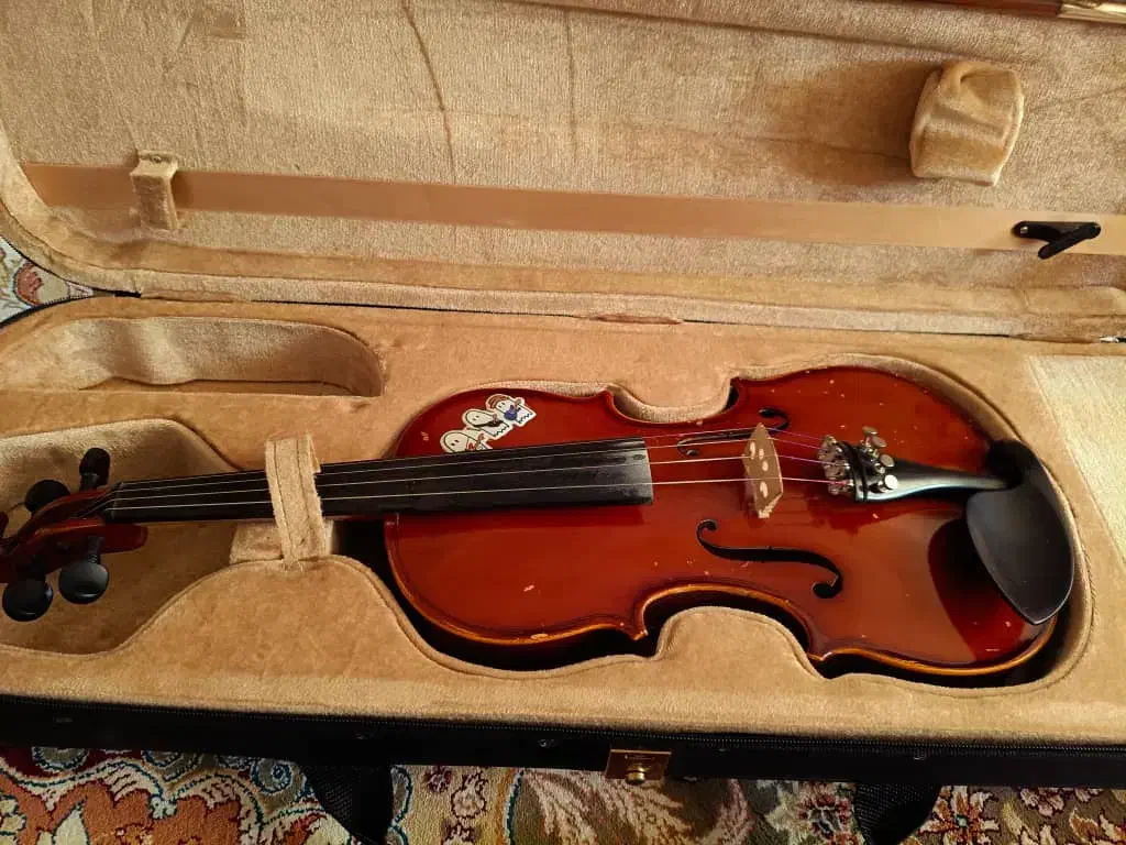 ویولن خوش صدا به همراه آرشه چوبی|ویولن|تهران, میدان ولیعصر|دیوار