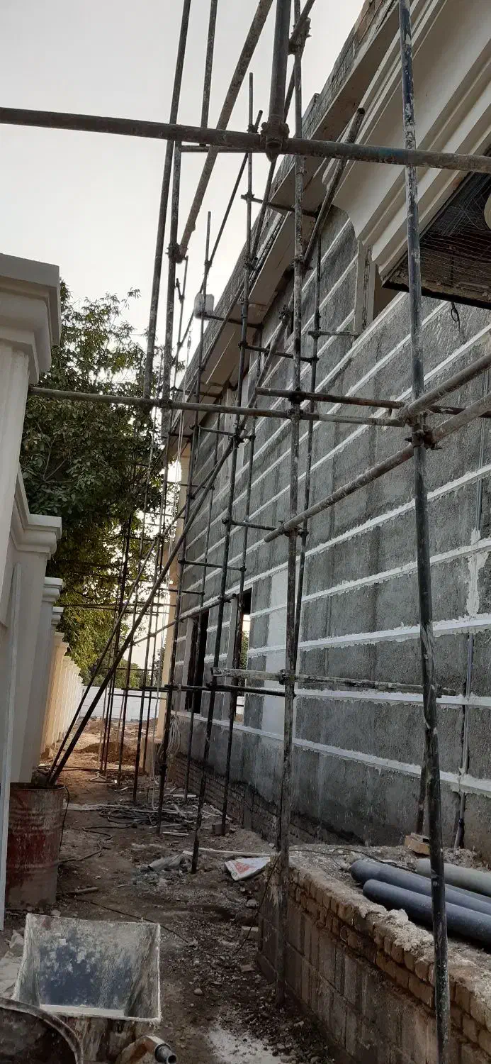 پیمانکاری سیمانکاری .نمای رومی شسته|خدمات پیشه و مهارت|کرج, چمران|دیوار