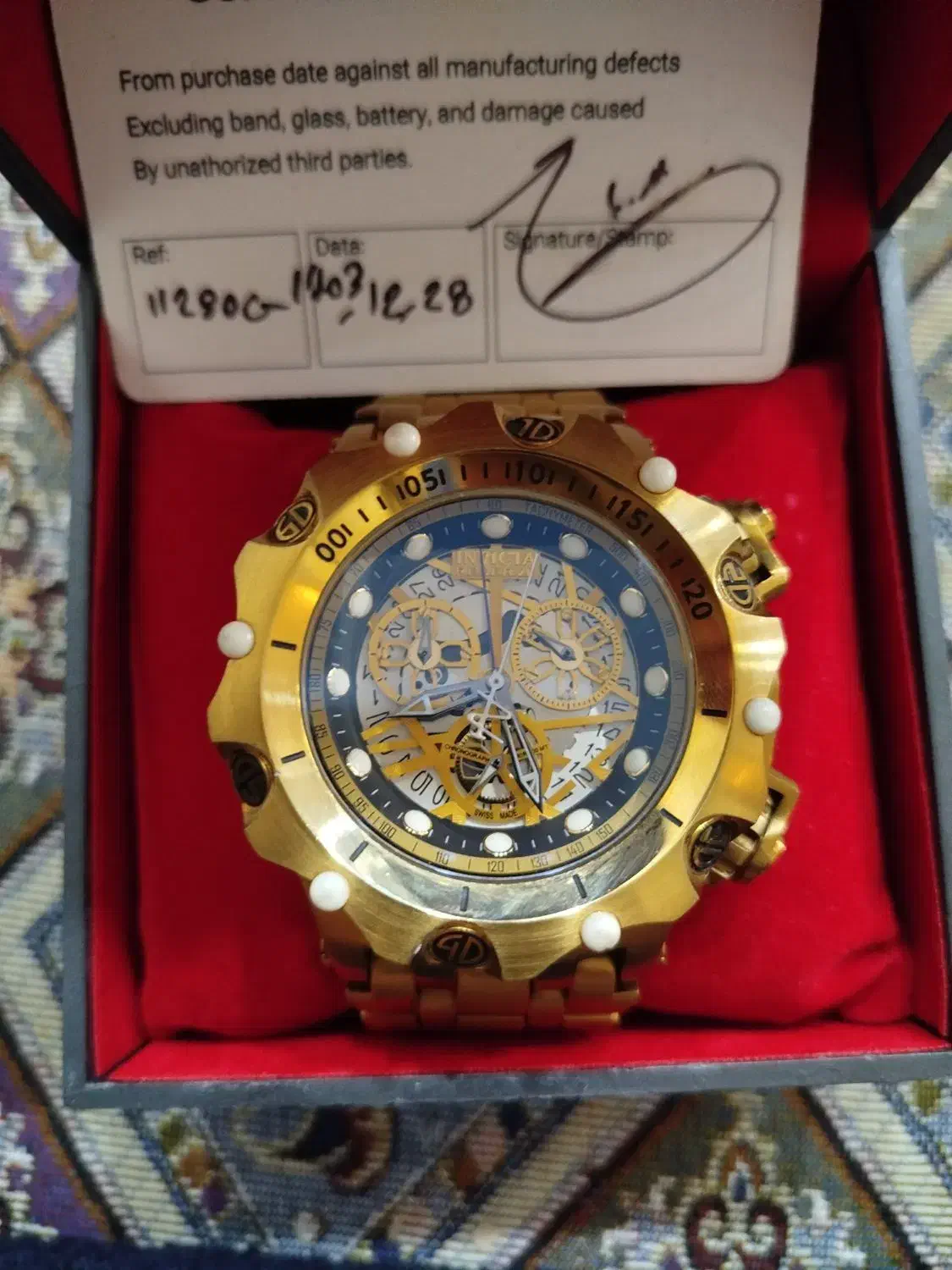 ساعت موچی اینویکتا اصل سه موتور|ساعت|نهاوند, |دیوار