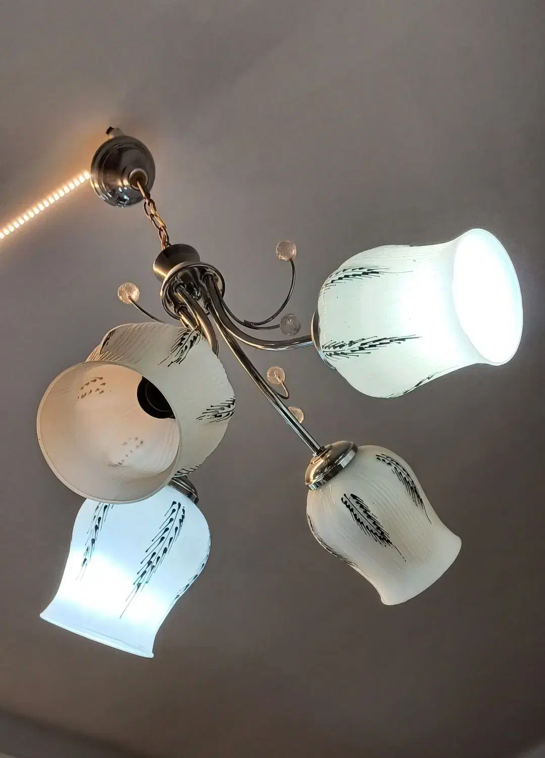 سه عدد لوستر در حد نو سالم|لوستر و چراغ آویز|فردیس, فرامرزیه|دیوار