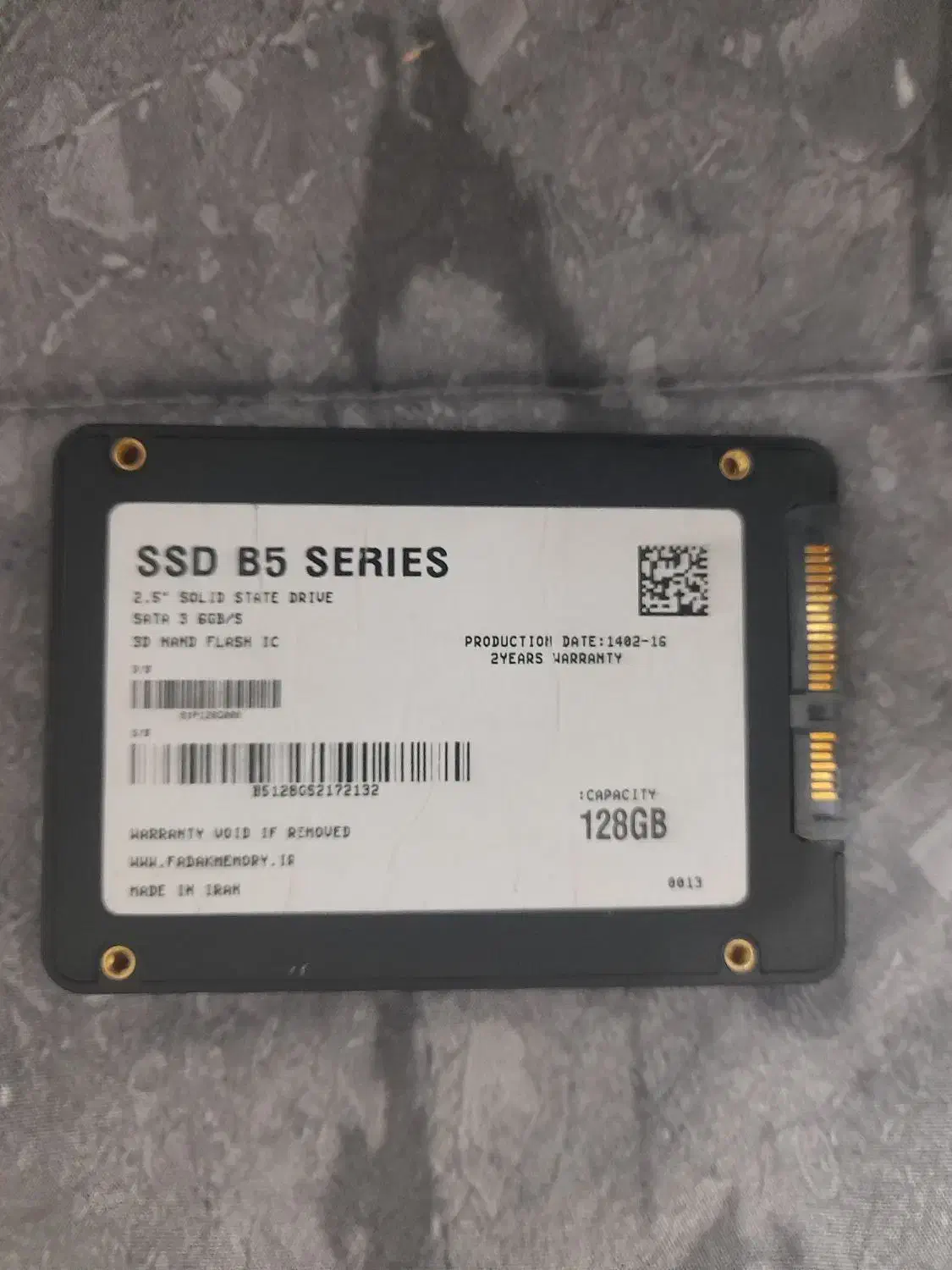 ssd۱۲۸|قطعات و لوازم جانبی رایانه|بیرجند, |دیوار