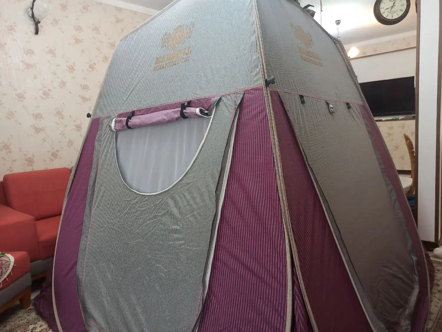 چادر مسافرتی کمپ ۳ کاره ۳۶۰ درجه ۸ نفره|کوهنوردی و کمپینگ|شیراز, شهرک ولیعصر|دیوار