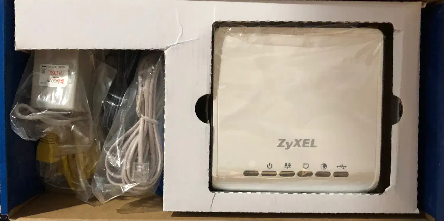 مودم روتر ADSL+2 زایکسل کابلی مدل P-660RU-T1v3s|مودم و تجهیزات شبکه|کردکوی, |دیوار