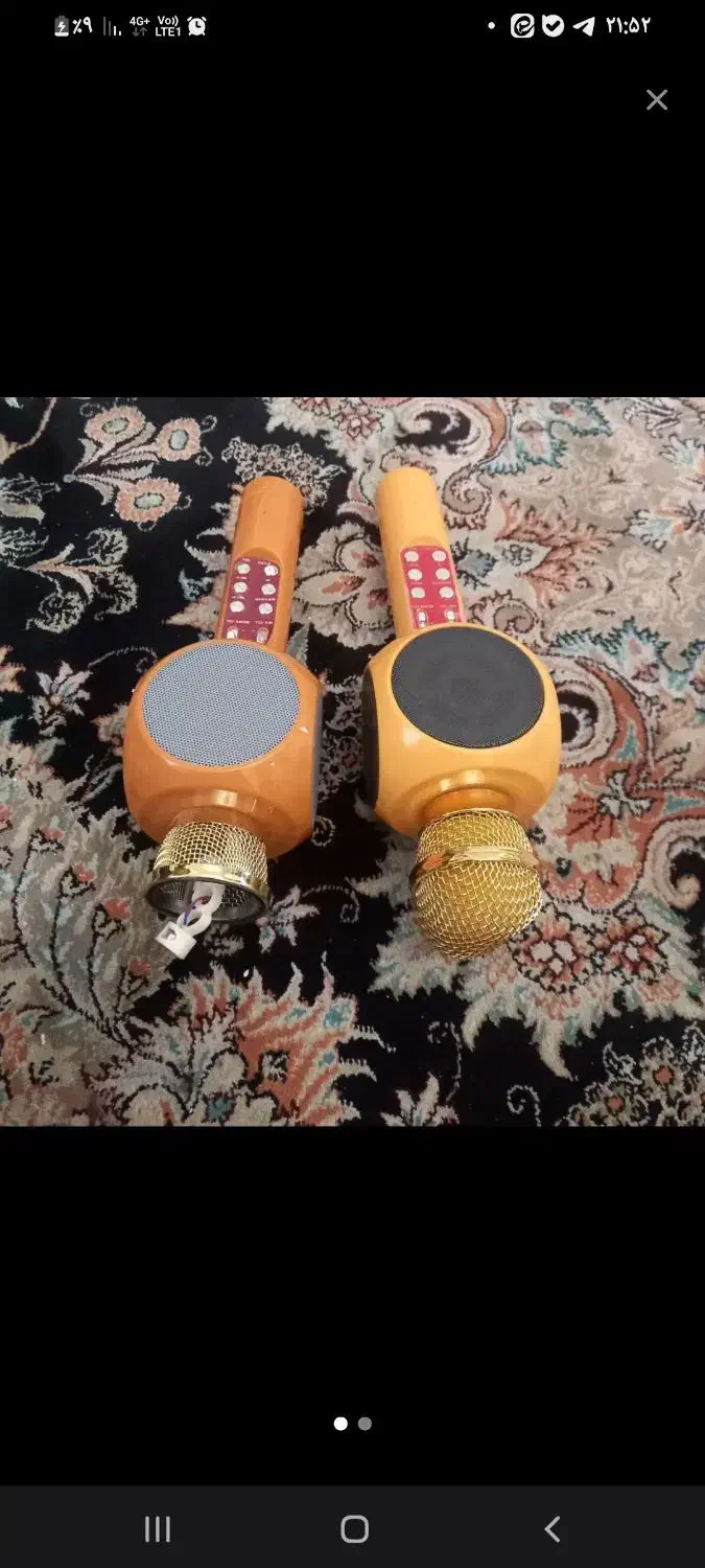 دو عدد میکروفون|اسباببازی|تهران, تهرانسر شمالی|دیوار