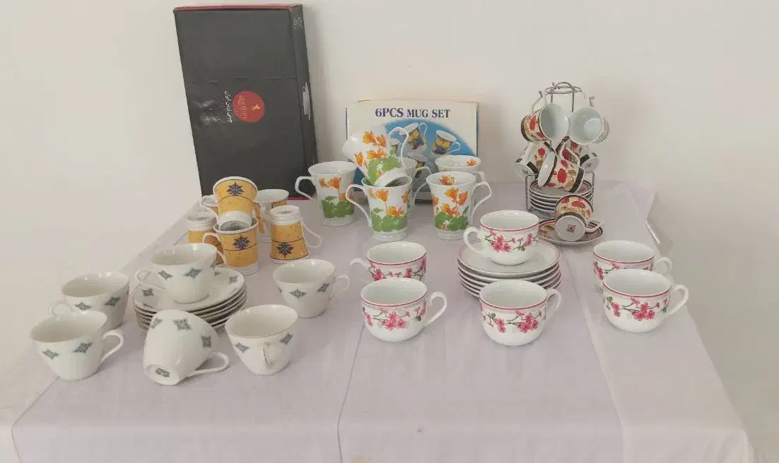 انواع فنجان چایی فنجون قهوه چینی زرین|ظروف سرو و پذیرایی|قم, شاه احمد قاسم|دیوار