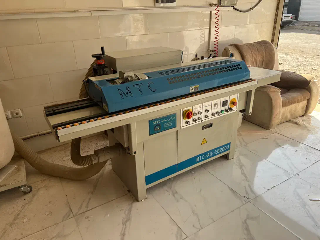 لبه چسبان کارگاهی مشکات mtc|ماشین‌آلات صنعتی|فولادشهر, سایت صنعتی کاوه|دیوار