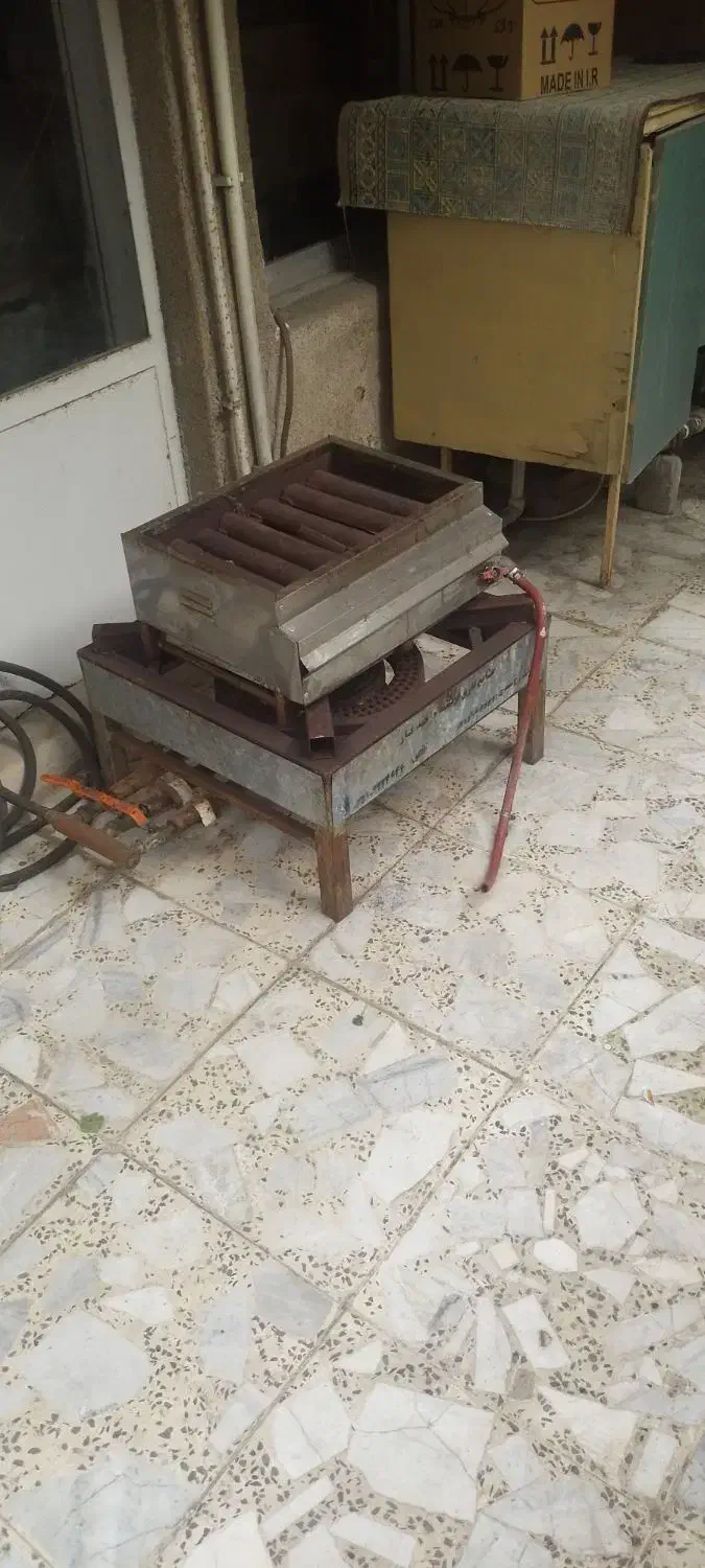 اجاق گاز آشپزخانه ای و باربکیو کوچک|اجاق گاز و لوازم برقی پخت‌وپز|شفت, |دیوار