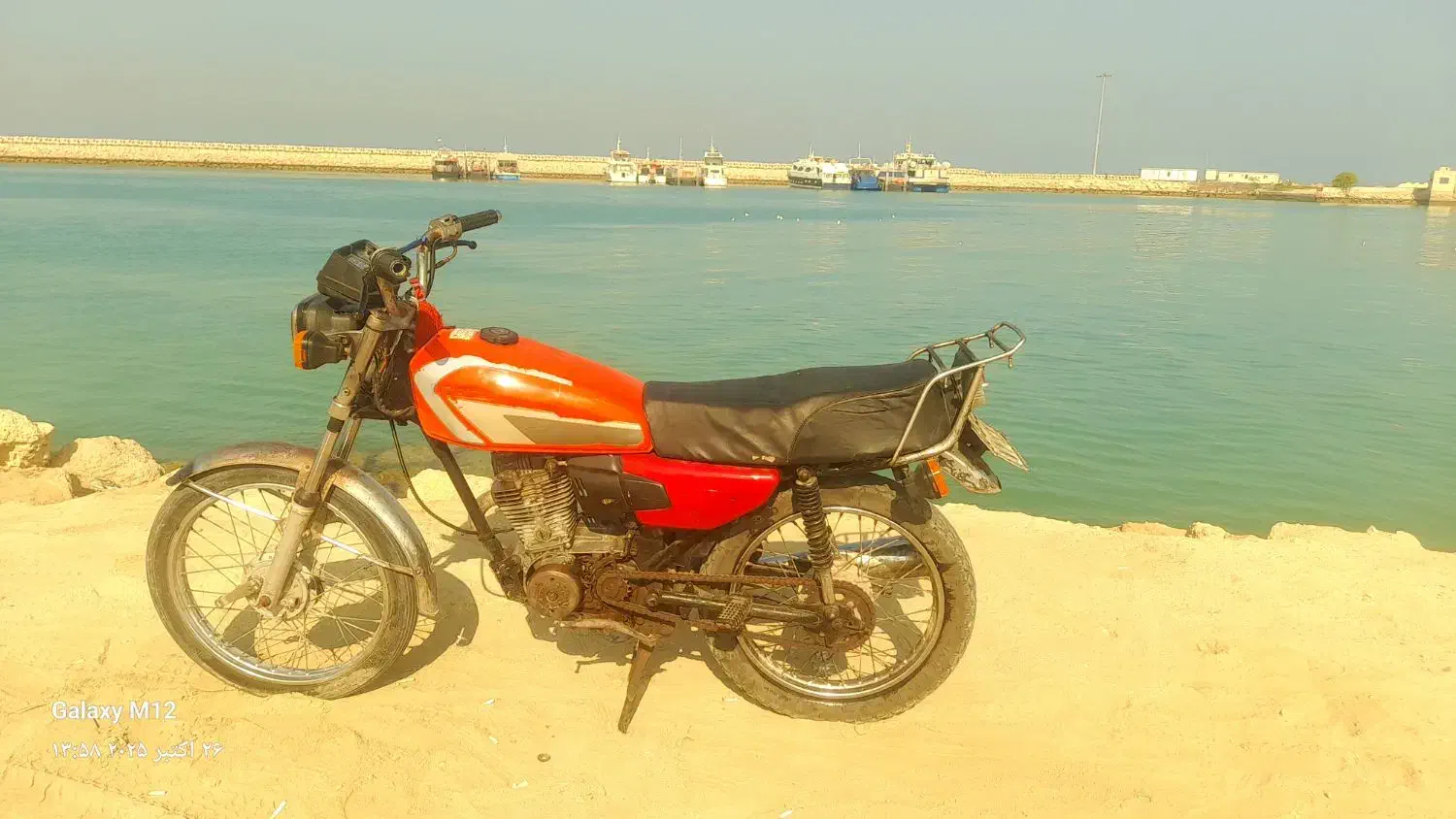 موتور سالم فقط پدال طورمز|موتورسیکلت|قشم, |دیوار