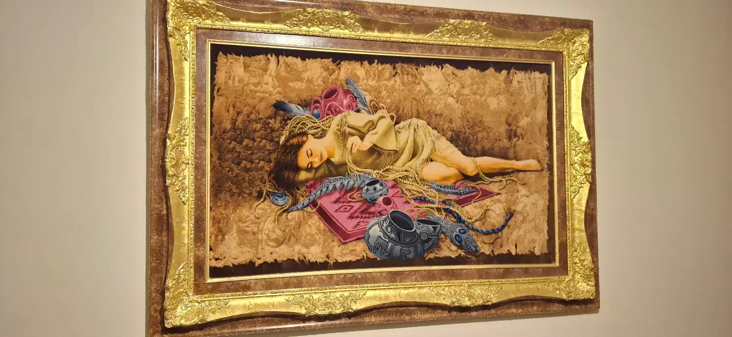 تابلو دست باف  چله ابریشم|تابلو فرش|تهران, شهرک گلها|دیوار