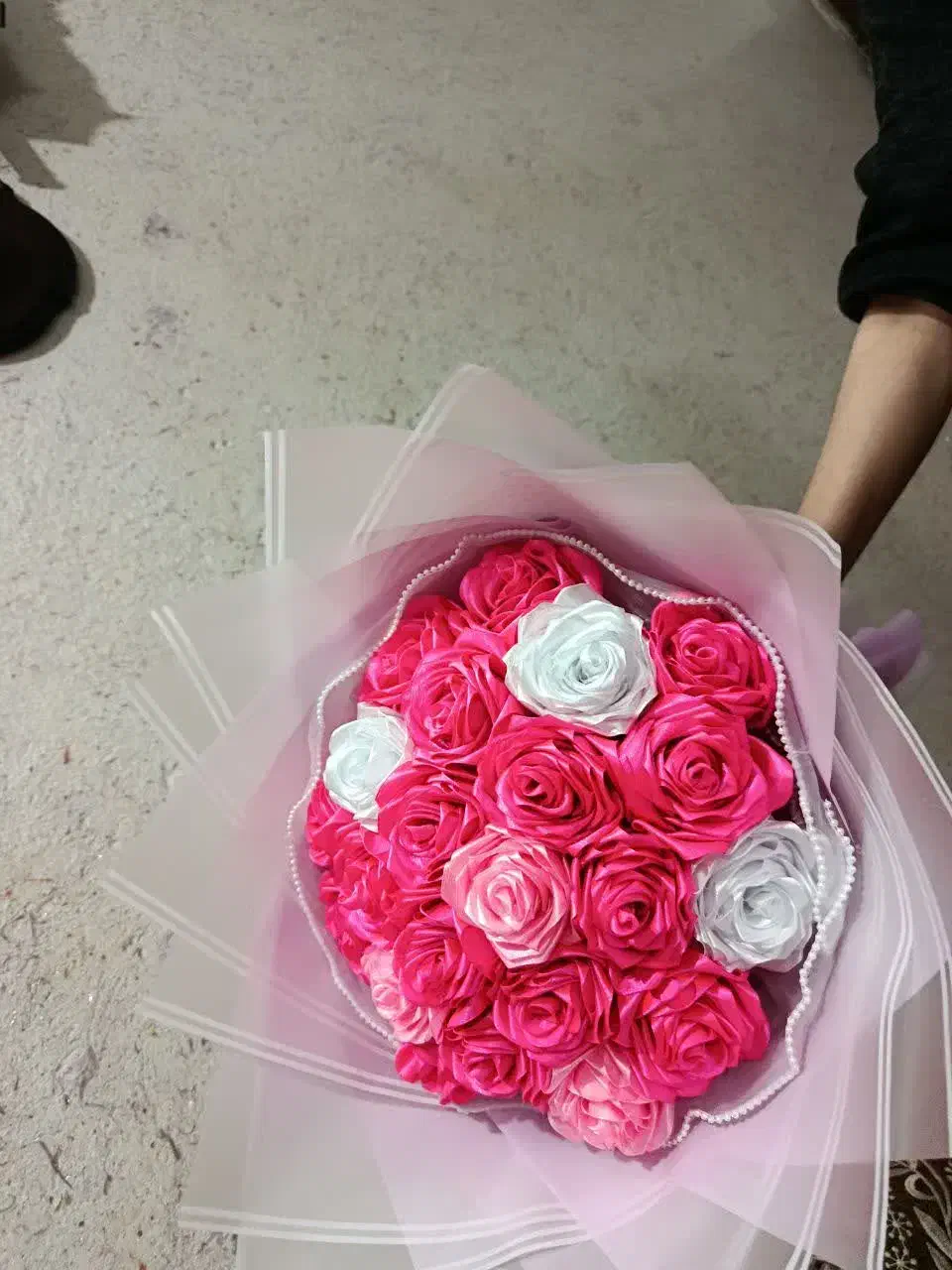 گل رز ربانی|گل مصنوعی|یزد, |دیوار