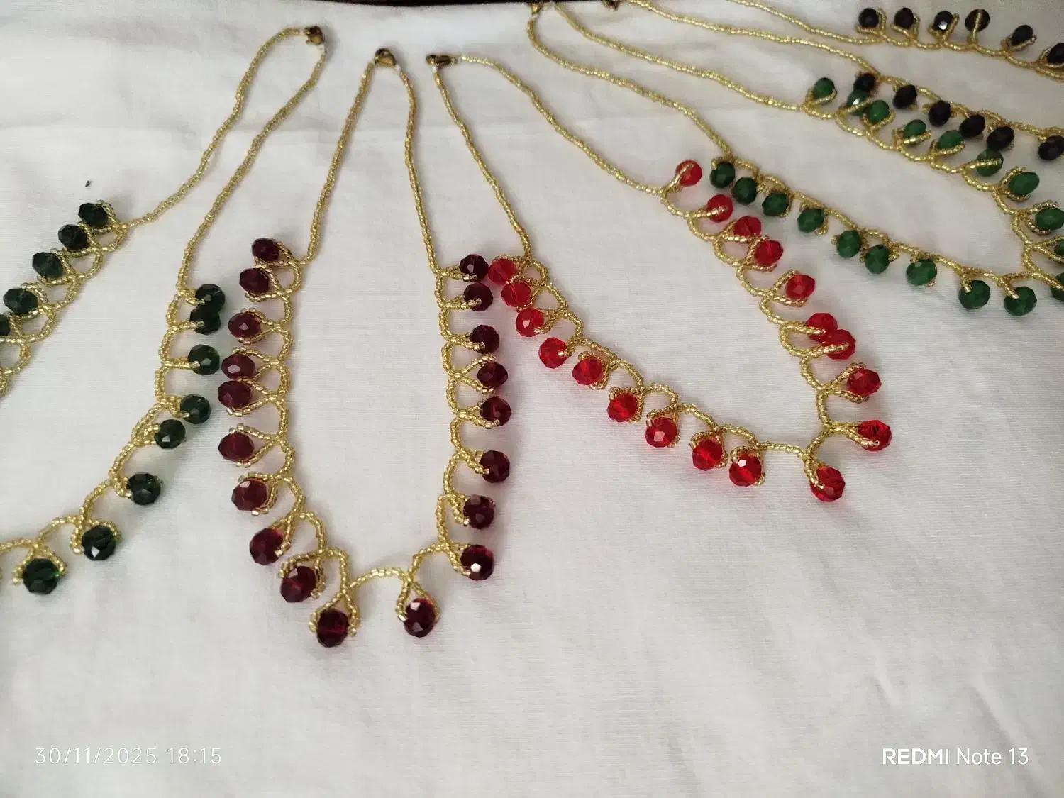 گردنبند منجوق و مروارید|بدلیجات|زنجان, |دیوار