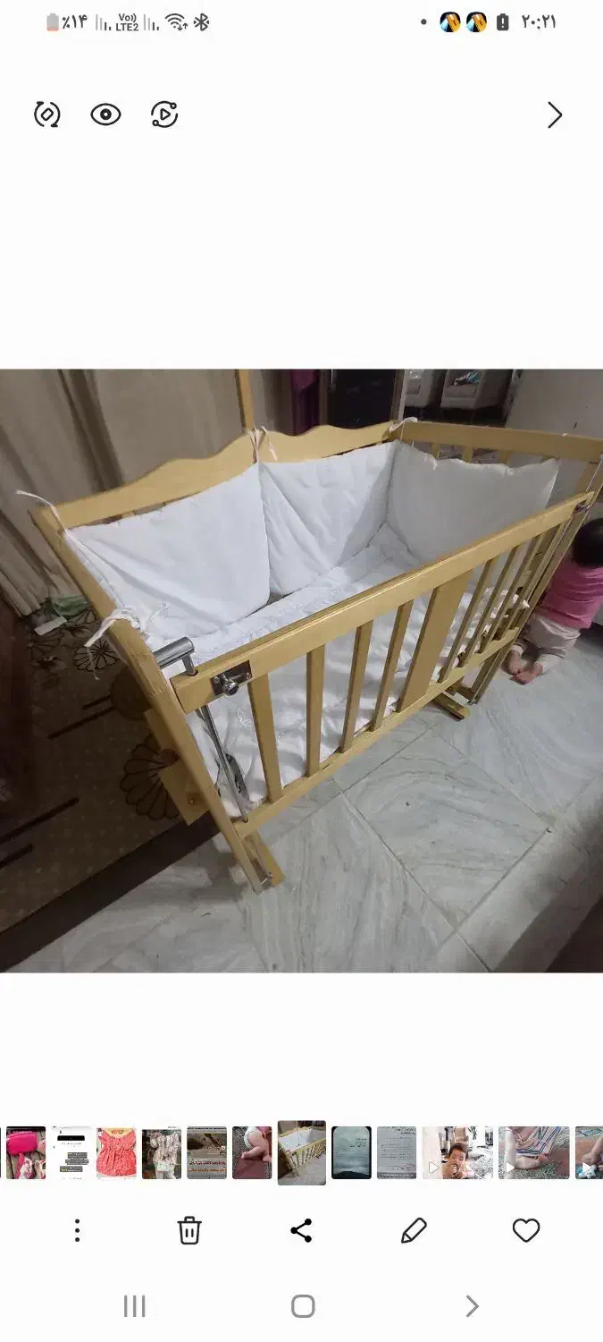 تخت کنار مادر|تخت و سرویس خواب|لاهیجان, یحی آباد|دیوار